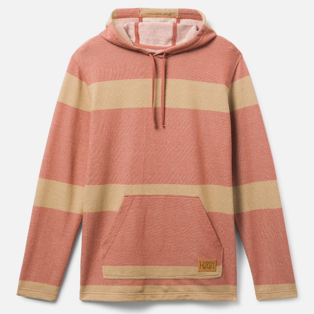 Men's (S) Modern Surf Poncho Hoodie - Zion Rust